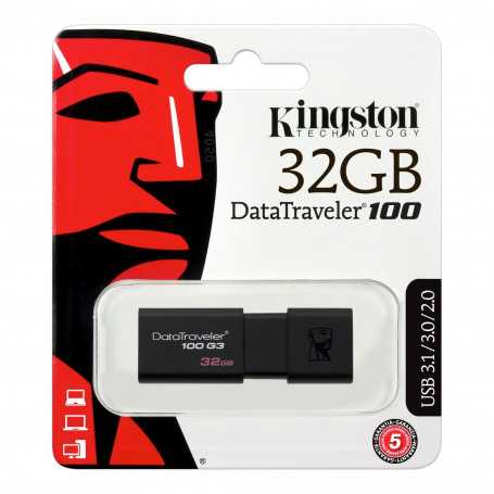 Clé USB Kingston DataTraveler G3 32 Go (Origine)