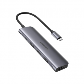 Cables USB Linq Câble Audio Multi embouts Jack 3.5mm USB-C Lightning vers  Jack 3.5mm 1.5m