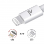 Câble USB / Lightning RAMPOW RAB2 Blanc - 2M