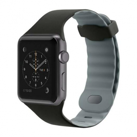 Bracelet Apple Watch 40mm / 38mm Belkin Sport Band - Noir/Gris