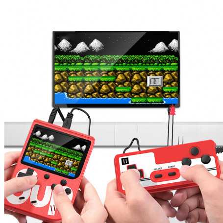 Mini Console de Jeux Vidéo portable avec 400 jeux fc classiques