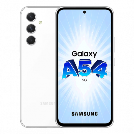 Samsung Galaxy A54 5G 128 Go Blanc - Non EU - Neuf