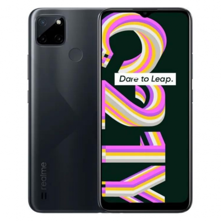 Realme C21Y 64 Go Noir - Grade A avec Boîte et Accessoires