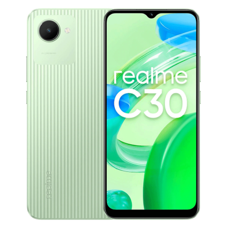 Realme C30 3+32 Go Vert - Neuf