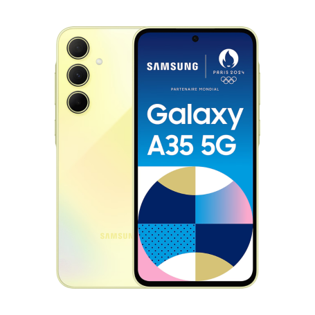 Samsung Galaxy A35 5G 128 Go Citron - EU - Neuf