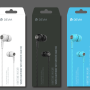 Écouteurs Filaires avec télécommande et micro Jack 3.5mm Devia EM018 - Noir