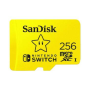Carte Mémoire Switch Micro SDXC SanDisk 256 Go pour Nintendo Switch
