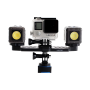Set Lume Cube pour Gopro 2 Lampes + Support LC-GPAC22