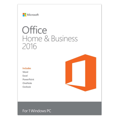 Microsoft Office 2016 Home & Business - 32/64 bits - 1PC